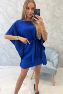 Sukienka nietoperz Oversize chabrowa