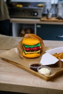 Skarpetki z nadrukiem burgera - zestaw 2 par unisex w oryginalnym opakowaniu