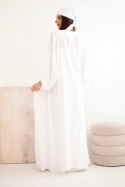 Komplet damski wiskozowy 4-częściowy w stylu boho biały