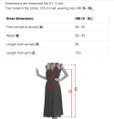 596-6 Elegancka szmizjerka midi ze złotymi guzikami i paskiem - pudrowy róż