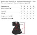 688-1 LIORA Elegancka trapezowa sukienka mini z kołnierzykiem - jasny beż
