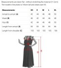 161-20 AGATA casualowa sukienka mini z wiązaniem w talii - cynamonowy brąz